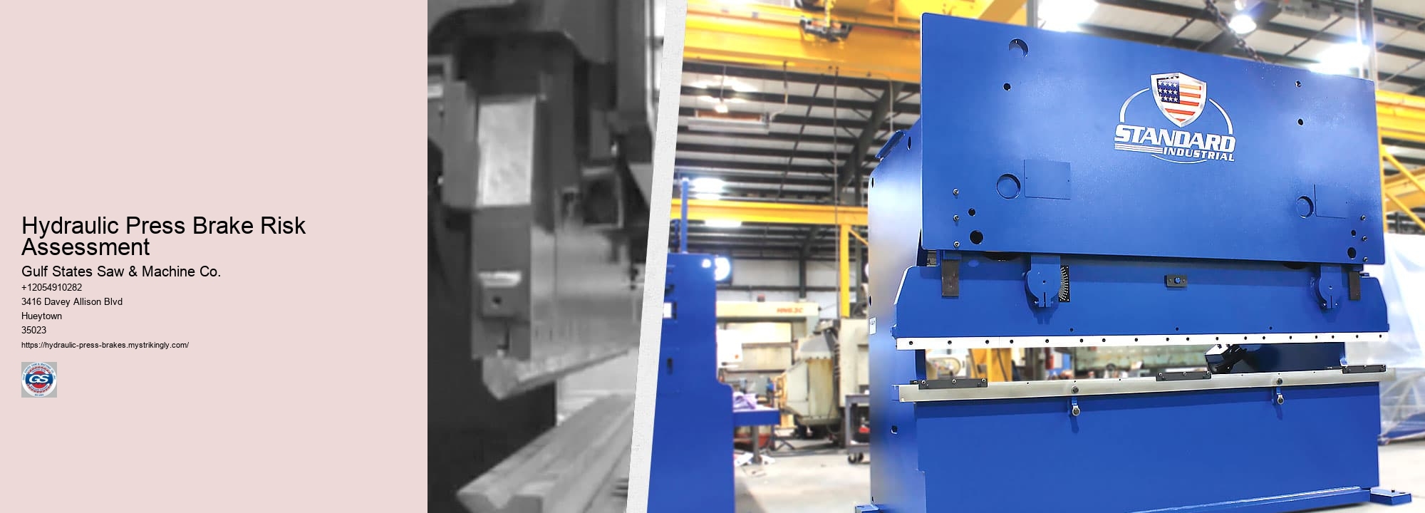 Hydraulic Press Brake Risk Assessment